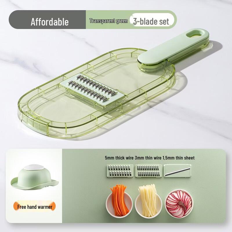 AKIRO Multi-functional Kitchen Grater and Slicer