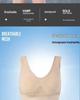 Breathable Mesh Sports Bra - Plus Size Yoga & Running Fitness Underwear