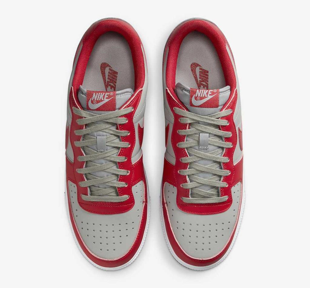 FZ4036-099 Nike Terminator Low Varsity Red and Medium Grey (Men's)