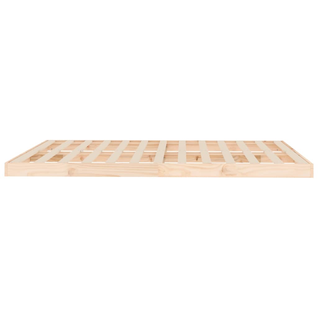 Solid Wood Bed 150x200 cm Pine