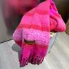Neue Mode Mohair Schal Damen Herren Herbst Winter Dick Weich Warm Schal Hohe Qualität Vielseitig Imitation Kaschmir Stola Weiblich