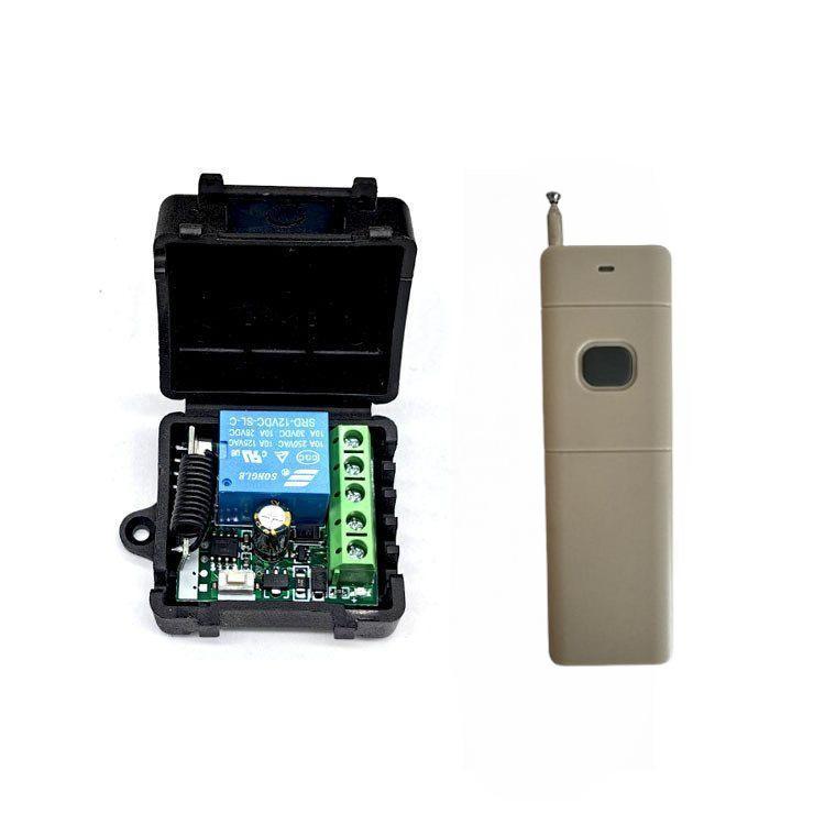 12V Single Channel Wireless Remote Boom Barrier Controller with Electric Lock and Light Switch.