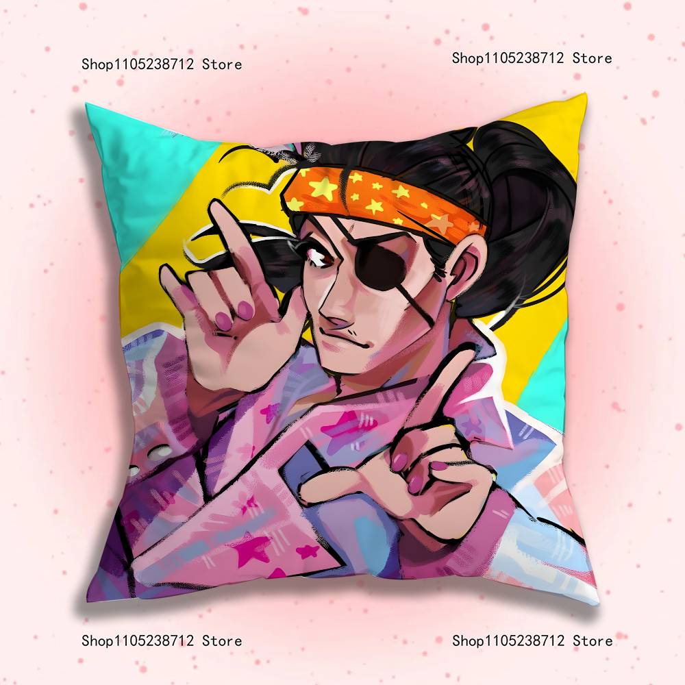Love G-Goro Majima Y-Yakuza Pillow Case Cute Cartoon Anime Peripheralsbedroom Sofa Decorative Cushion Cover Soft Cushion Cover
