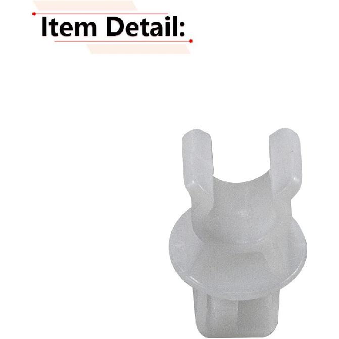 Hood Prop Rod Retainer Clip for 90672-S01-A01 | Compatible with Honda Civic 1992 to 2000 Year, for Honda Del-Sol 1993 to 1997 Year, for Acura Integra