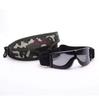 X800 Taktische Schutzbrille 3 Linsen Wechselsystem für Paintball, Jagd & Kampf UV400 Schutz Antibeschlag Sicherheitsbrille