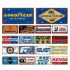 Tire Brand Vintage Metal Posters Signs License Tin Sign Decor Garage Car Repair Shop Wall Plaques Decoration Tinplate Auto Pl