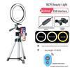 Portable Beauty Light & Phone Stand for Live Streaming and Photography