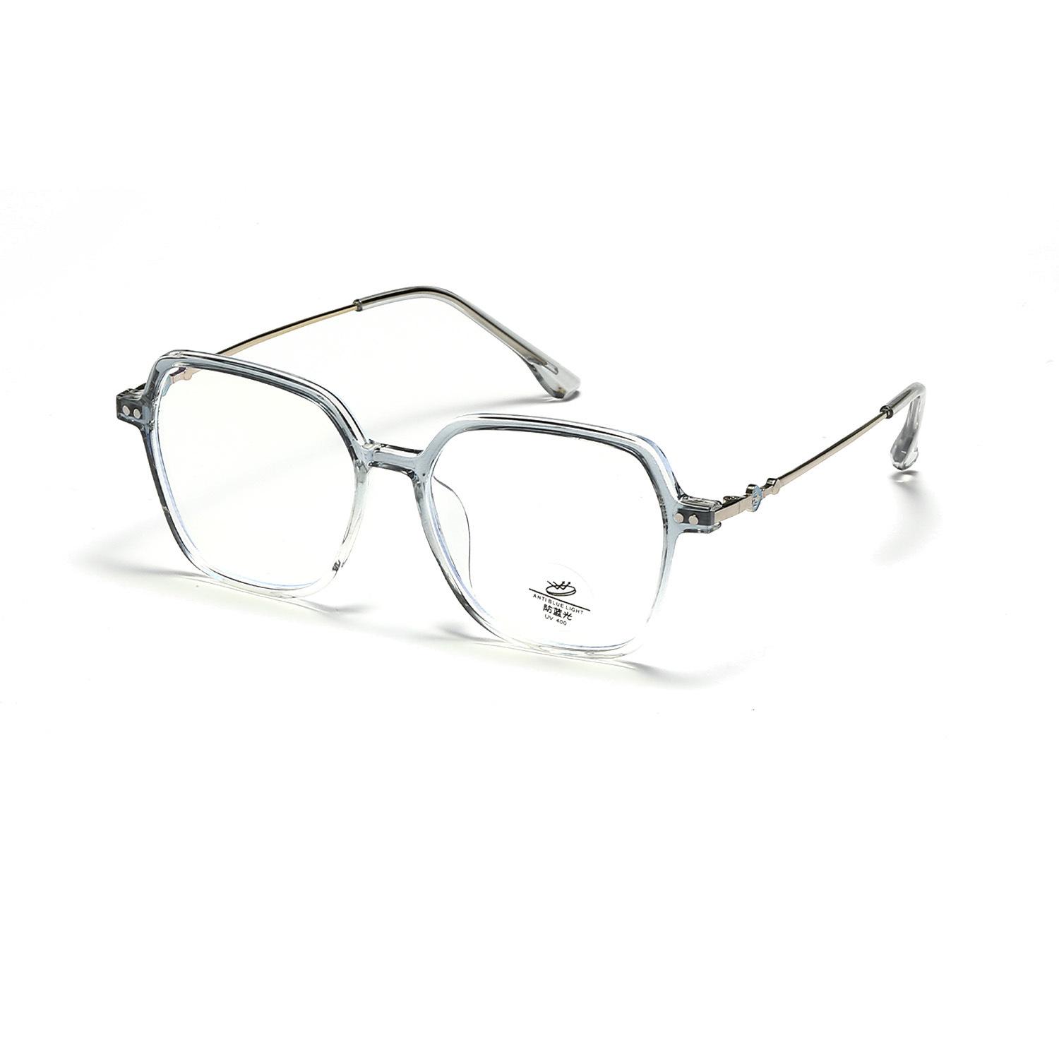 

Большие квадратные очки в оправе для мужчин, прозрачные, конфетные, литературные, плоское зеркало, женские, в стиле колледжа, милые, закрывающие лицо