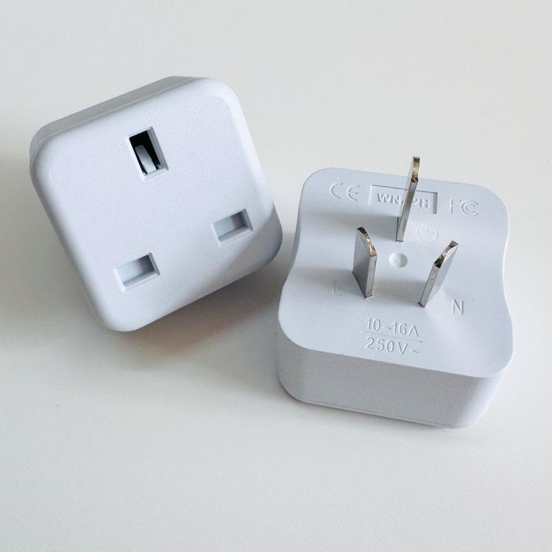 In Stock: China to UK Conversion Plug - Hong Kong Version, 3-Flat-Pin Adapter
