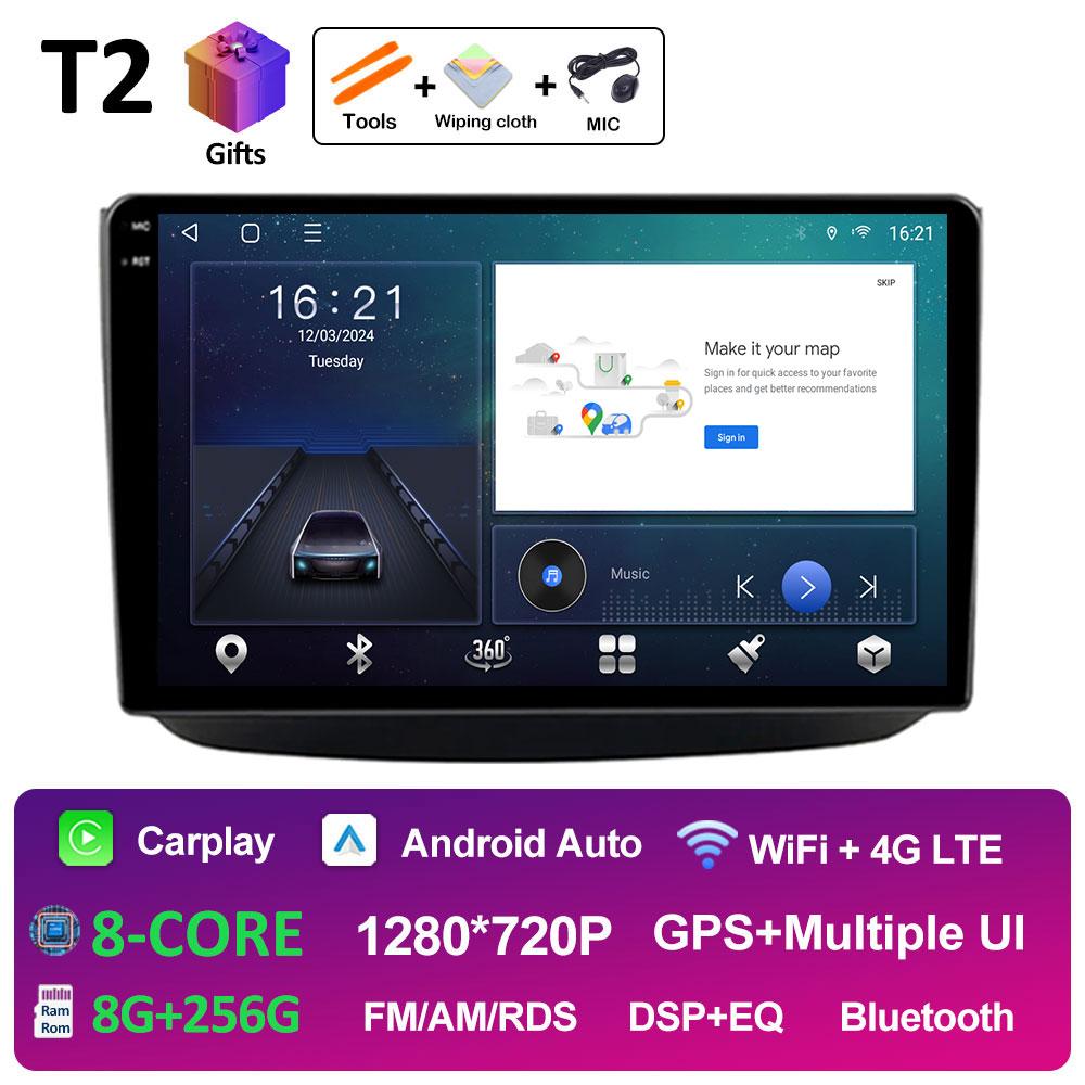 Android 14 WIFI For Mercedes-Benz Vito 2 W639 2004 2005 2006 2007 - 2012 Car Multimedia Radio Video Player Autoradio Head Unit