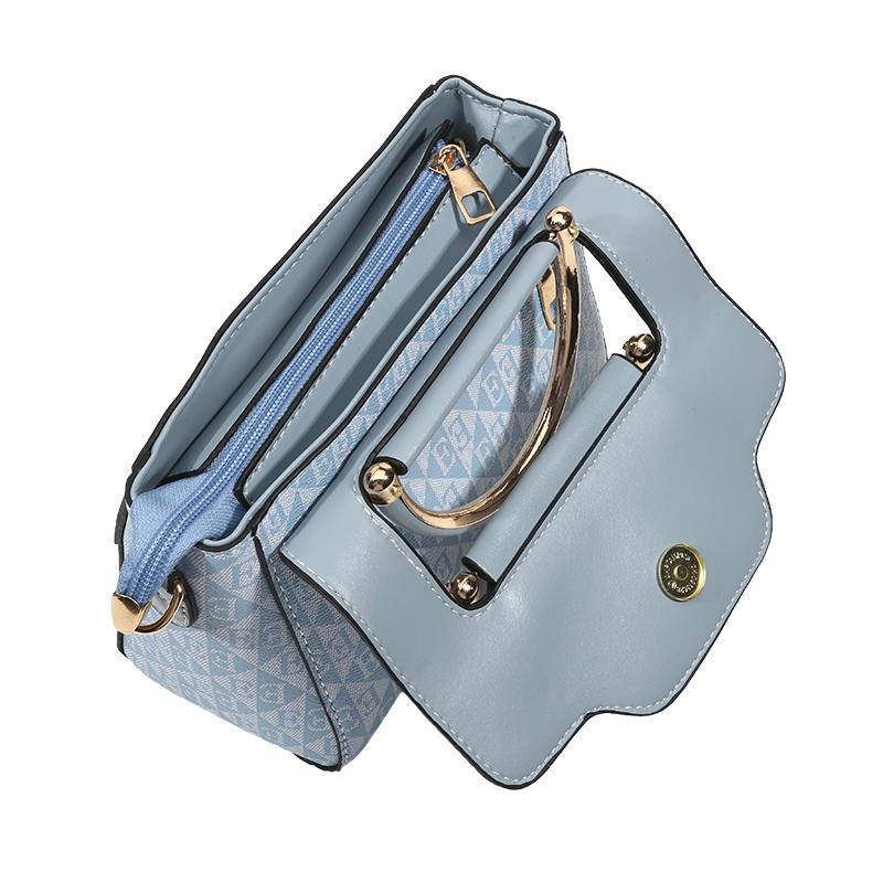 Fashion Women Shoulder Bag PU Leather Small Square Purse Luxury Print Handbag Elegant Crossbody Bag For Ladies Casual Party Office