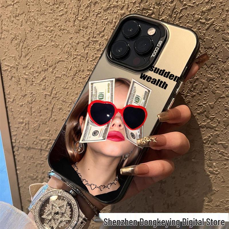 Profitables Mädchen iPhone 13, 17 Pro Max, Huawei, Honor, Xiaomi 14 Hülle - Lustiges & Einzigartiges Design