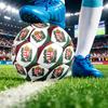 Hungary Football Printed Size 5 Soccer Ball Wear Resistant Standard Adult Training Football Fan Gift for Indoor Outdoor Match Sports