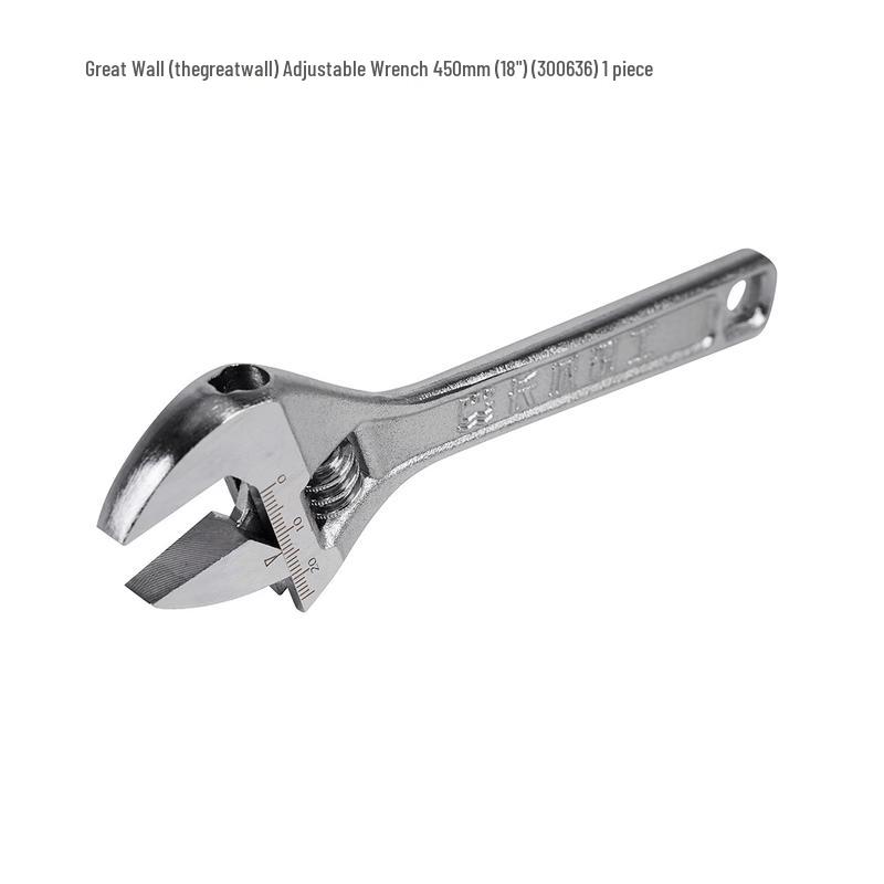 The Great Wall 18-inch Adjustable Wrench