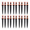 20 Set Multifunctional Spray Dripper Adjustable Irrigation Atomizing Sprinklers Drip Irrigation