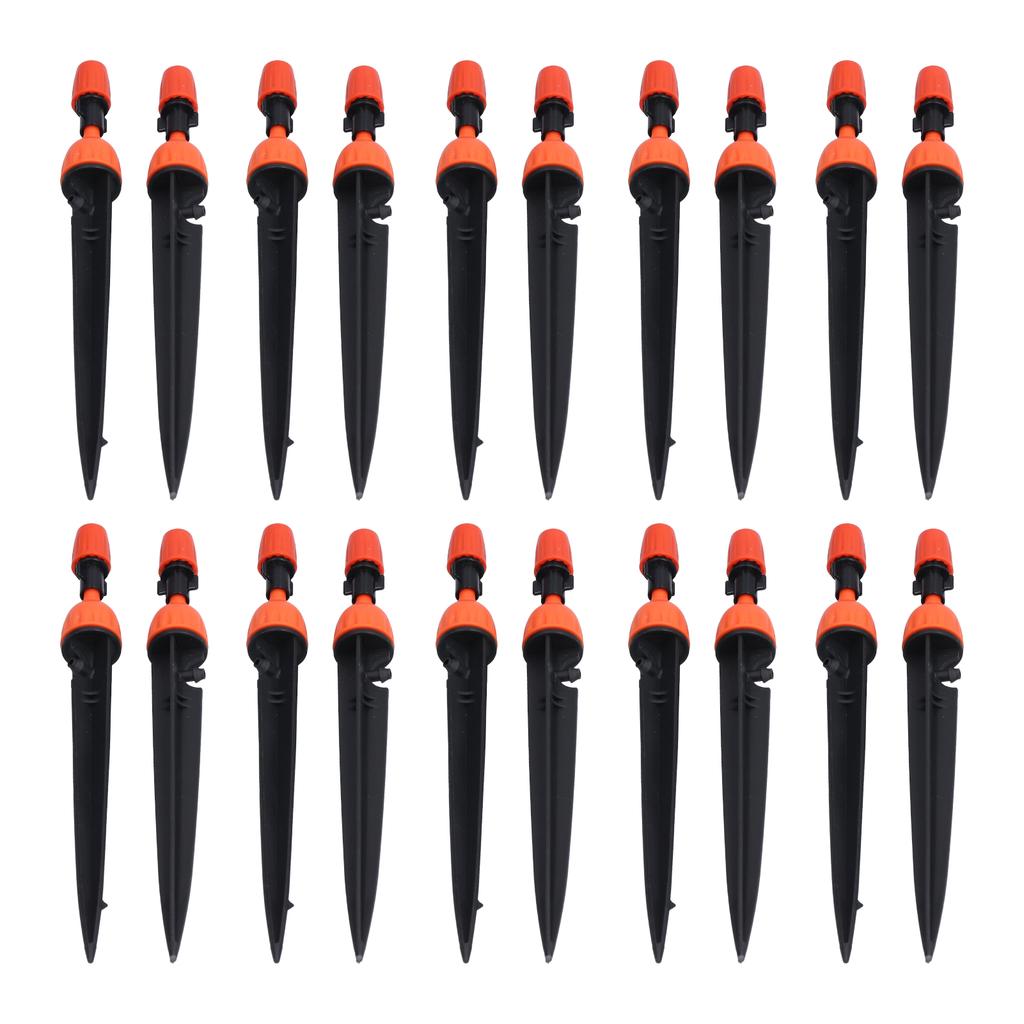 20 Set Multifunctional Spray Dripper Adjustable Irrigation Atomizing Sprinklers Drip Irrigation