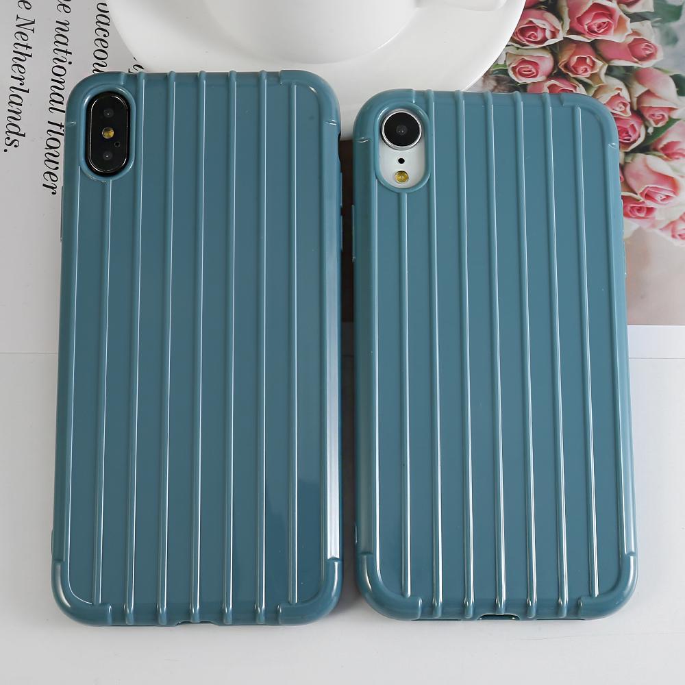 Buy Lack Blue Color Phone Case For iPhone XS Max X XR 8 7 6 6S Plus ...