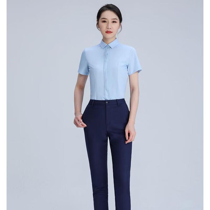 Bamboo Fiber Short Sleeve Non-Iron Formal Shirt