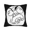 Orange Frutiger Aero Person Pillowcase Polyester Cushion Cover Decorative  Pillow Case Cover Home Square cm