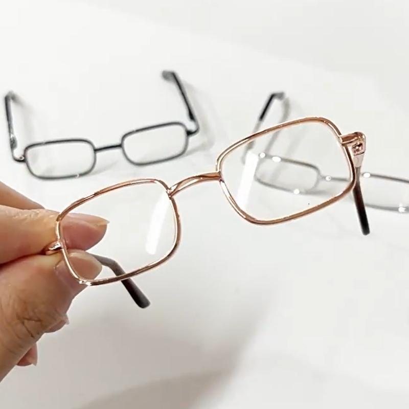 1/6 Blythe Doll Metal Glasses Accessories Photography Props 8.5Cm For 20Cm Cotton Doll Action Figure