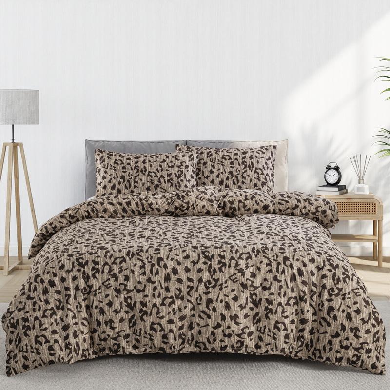 Abstract Geometric Duvet Cover Full Queen Size Wave Pattern Bedding Set Farmhouse Comforter Cover Microfiber Chevron Quilt Cover