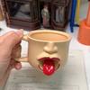Creative Tongue Sticking Mugs Creative Abstract Face Cups Send Friends A Cup Birthday Gift Ceramic Drinking Utensils Home
