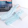 1 Pair Summer Ice Silk Sleeves For Men And Women Outdoor UV Protection Cycling Sleeve Arm Sun Screen Protection Sleeves Loose