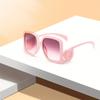 Vintage Frame Foot Gyro Round Foot Accessory Large-sized Square Women's Fashionable Glasses Retro Style Anti Glare Sunglasses