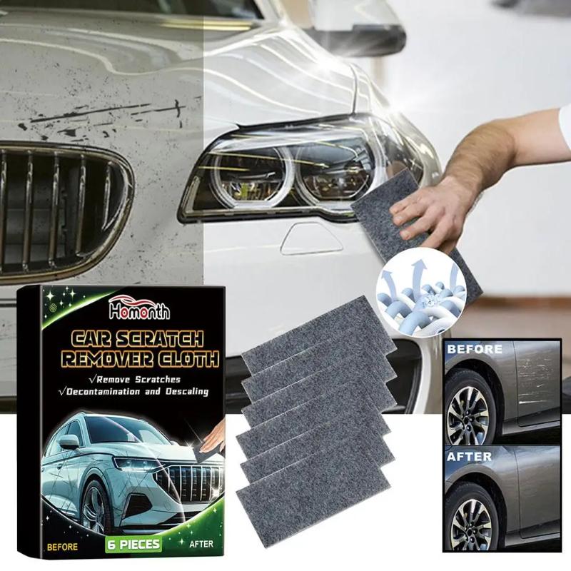 Universal Nano Sparkle Car Polishing Cloth Anti-Scratch Metal Surface Instant Scratch Repair Smart Cleaning Cloth for Cars