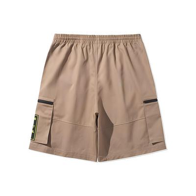 Li Ning Star Wars Collaboration Series Star Wars Element Print Woven Sports Shorts Men Shorts Gingerbread-Brown AKSQ137-1