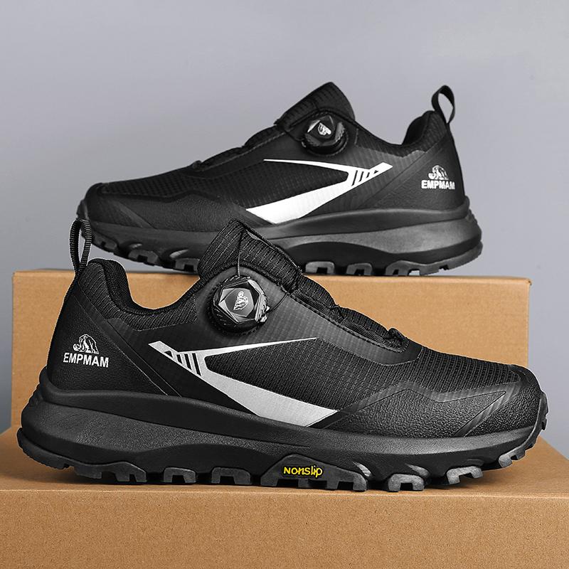 Modne Wysokiej Jakości Skórzane Buty Turystyczne Trwałe Outdoorowe Sportowe Męskie Buty Trekkingowe Skórzane Sznurowane Buty do Wspinaczki Polowania