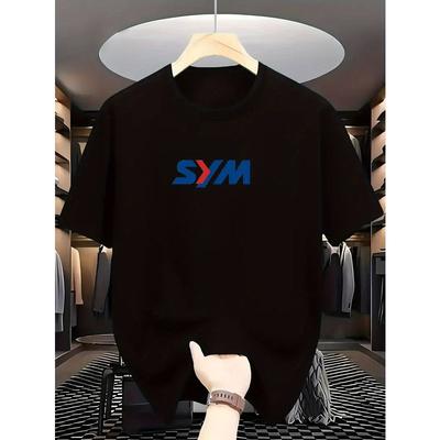 European Size New Trendy Brand Short-Sleeve Casual Top, T-Shirt for Men, Loose Fit for Summer Crew Neck Comfortable T-shirt for Men