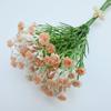 Simulation Gypsy Green Plant Decoration Hand Holding Plastic Flower Handle Touching Fake Bouquet Photo Props Home