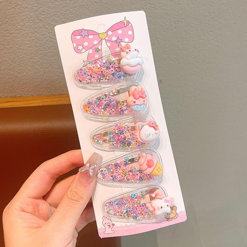

Cute Cartoon Doll Hairpin: Soft Girl s Clip for Bangs