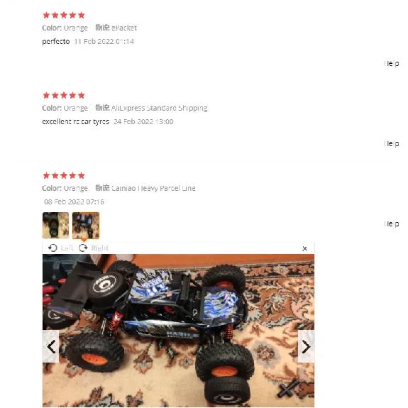 Upgrade RC Car Spare Parts Large Tires Widening Tires for WLtoys 144001 124017 124016 124018 124019