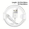 5W USB-Datenkabel Geeignet für IPhone 13/12/11/XR/8 Apple-Telefon-Ladekabel, 1 Meter und 2 Meter