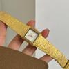 Light Luxury Women's Square Small Gold Watch Light Luxury Steel Strip Retro High End Versatile Watch Texture Quartz Watches