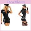 Sexy Adult Women's Police Uniform Halloween Costume