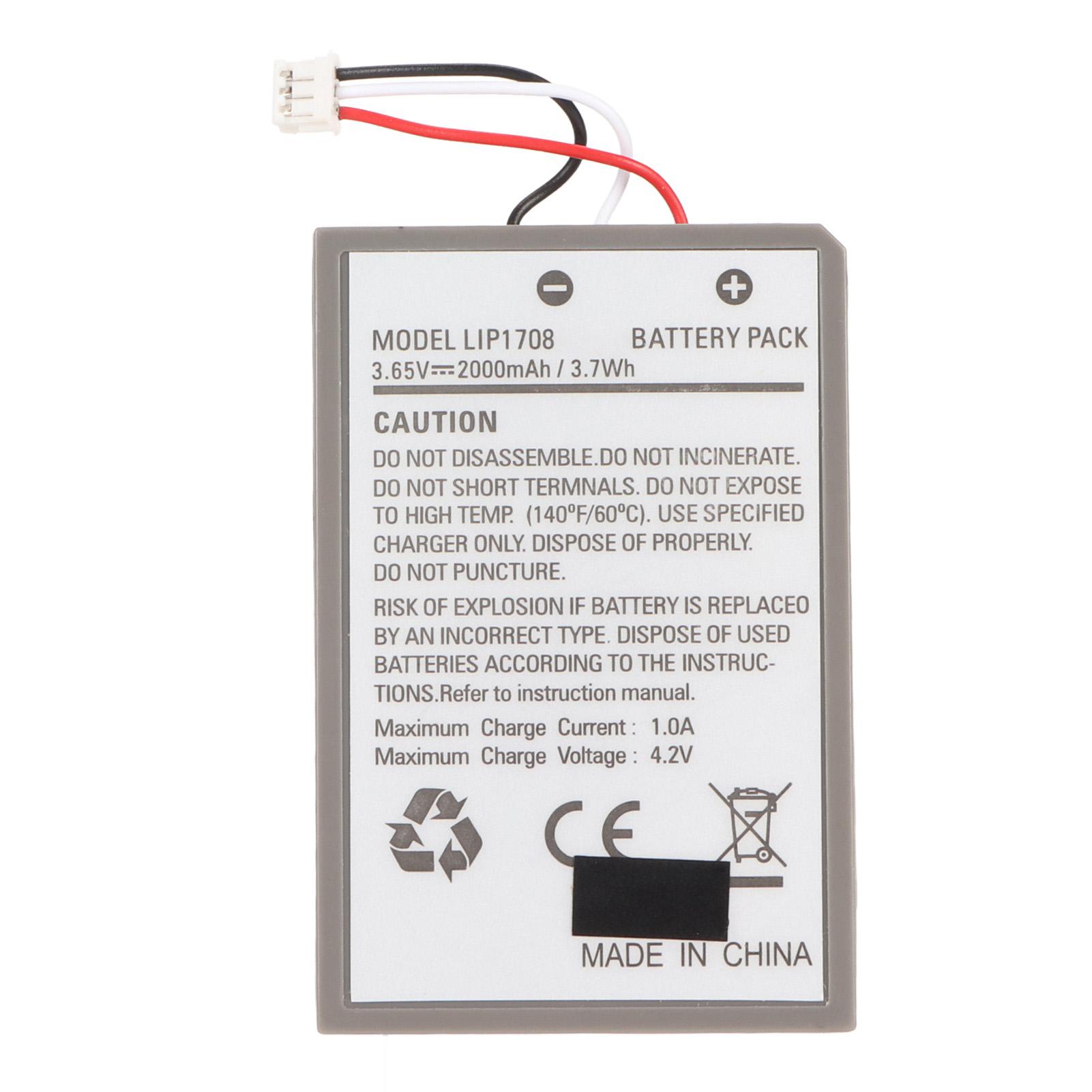 

LIP1708 Сменная батарея для контроллера PS5 2000 мАч Батарея для игрового контроллера для PS5 CFI‑ZCT1W