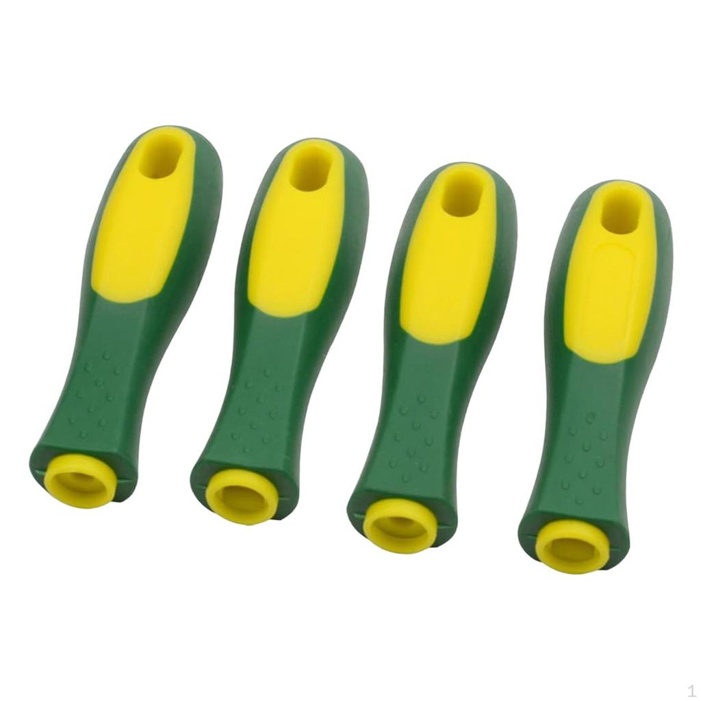 4 Pieces File Handles Ergonomic Cutting Tool Easy Installation Grips Hand Tools for DIY