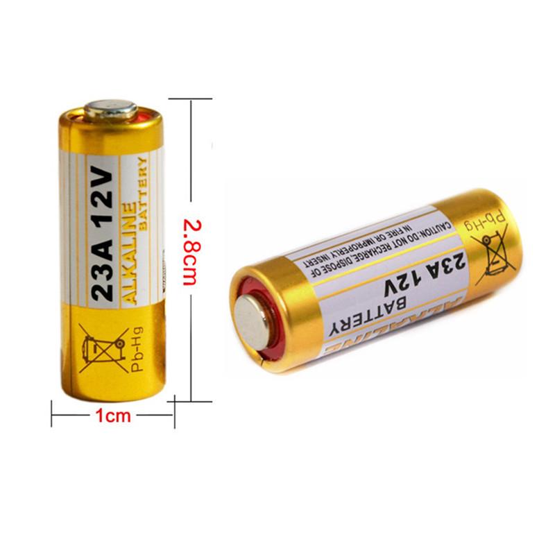 23A 12V Alkaline Battery for Remote Controls, Doorbells, A23 Shutter Doors