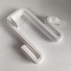 Overflow Pipe Bucket Holder With Hose Clip For Water Drum No Punch Installation Space Saving Kitchen Bathroom Tool