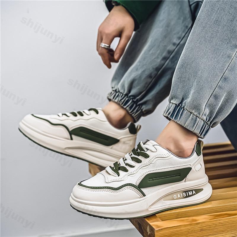 Fashion 2025 Autumn New Men's Thick Soled Fashion Casual Shoes Comfortable Versatile Thick Soled Sports Shoes Low Top Platform sneakers