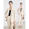 Women's 2025 Professional Suit: Spring/Autumn Blazer, Vest, and Pants Set