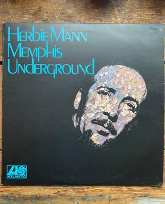 LP Record HERBIE MANN  Memphis Underground K40038 Atlantic UK Jazz Used