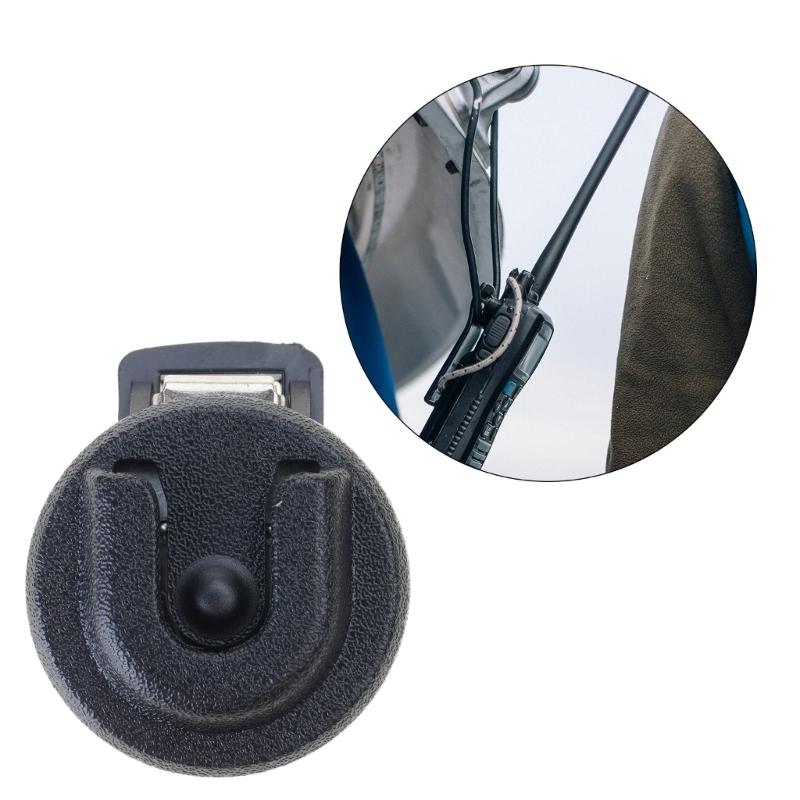 Back Clip Vehicle Radio Mount Car Walkie Talkie Bracket for HYT Yaesu Handheld Two Way Radio Accessories