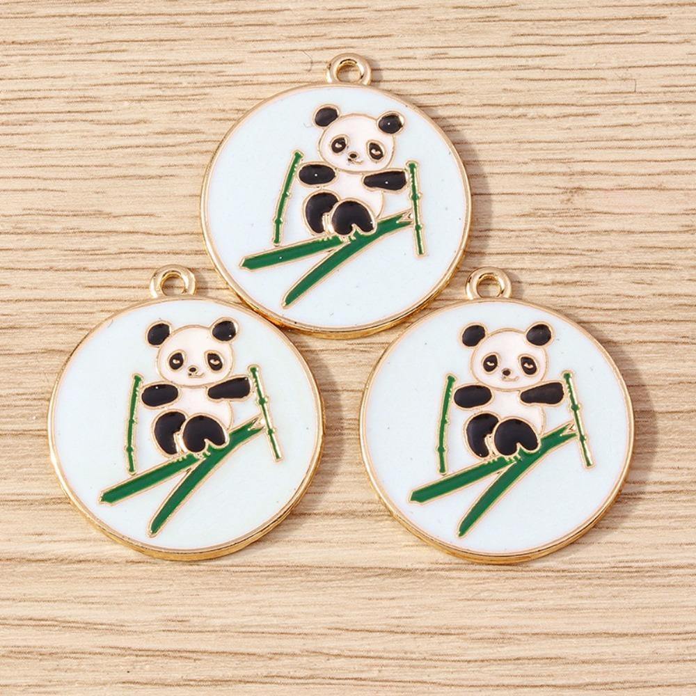 10Pcs/Set Handmade Enamel Dog Charms Alloy Necklace Charms Cute Jewelry Making Charms  Jewelry