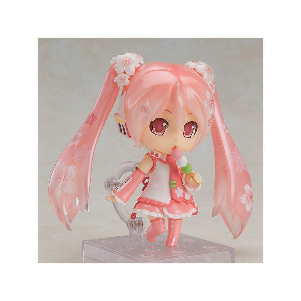 Nendoroid Sakura Miku Înflorită în Japonia Figurină de acțiune pictată ABS & ATBC-PVC