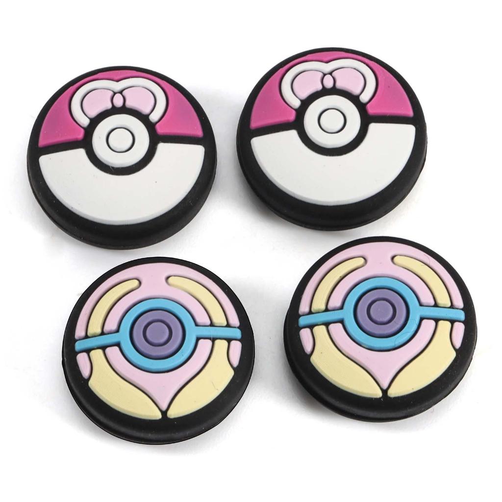 Nintendo Switch OLED Pokémon Scarlet & Violet Poké Ball Joystick Caps
