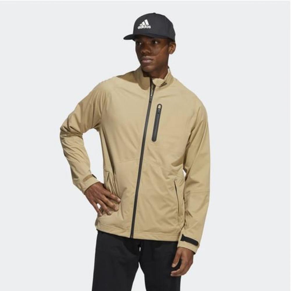 

AdidaS Golf 2023 S S menS Rain Ready Full Zip Jacket Hi3461 HI3461 (beige)/S (90)